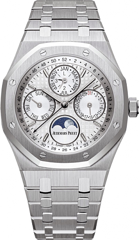 Review Audemars Piguet Royal Oak Perpetual Calendar Steel 26574ST.OO.1220ST.01 Replica watch - Click Image to Close